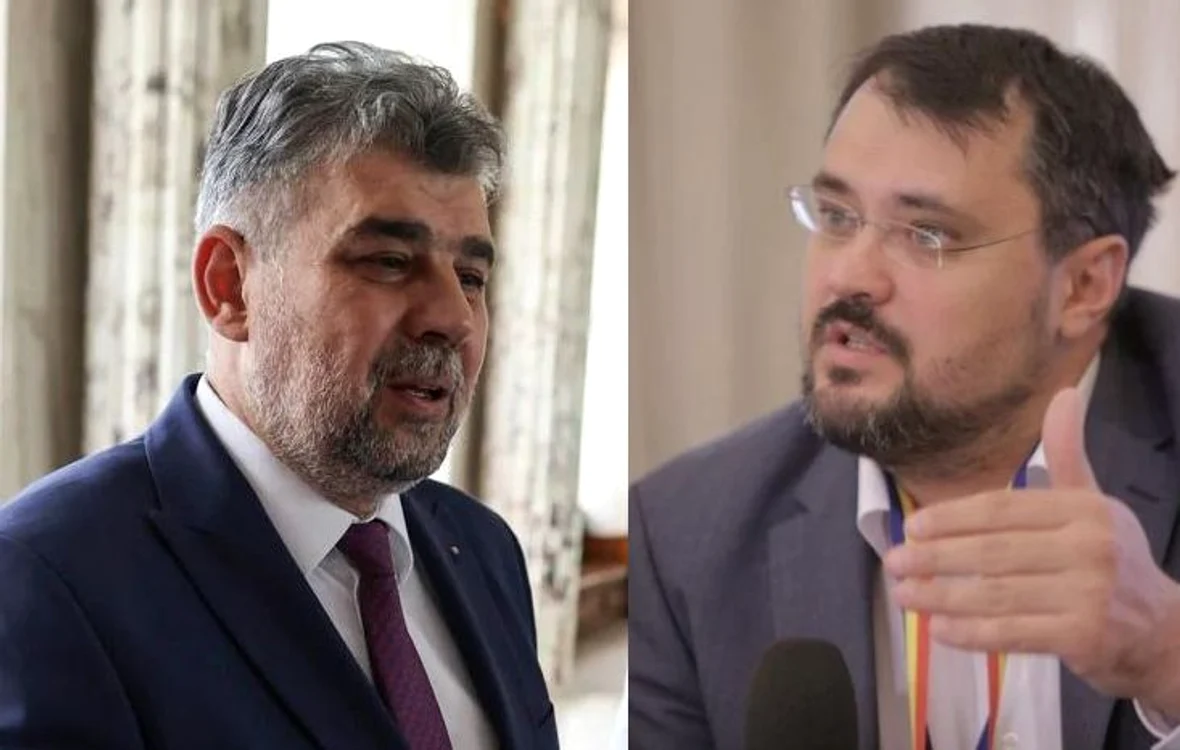 Ciolacu iar nu găsește PNRR-ul, iar Ghinea îi răspunde nervos Foto Colaj Adevărul, Inquam Photos