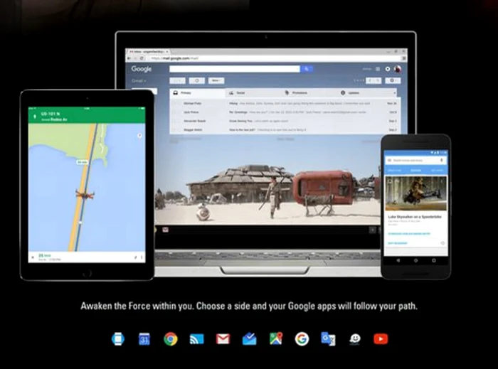 Google le dă ocazia utilizatorilor să aleagă de ce parte a Forței vor să fie