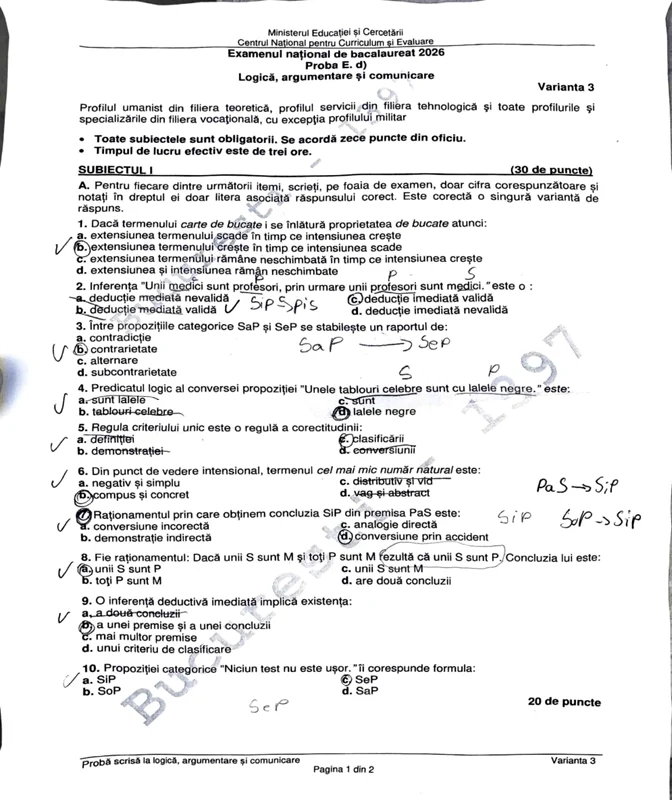 Bacalaureat 2026  Subiecte Logică (1) jpg