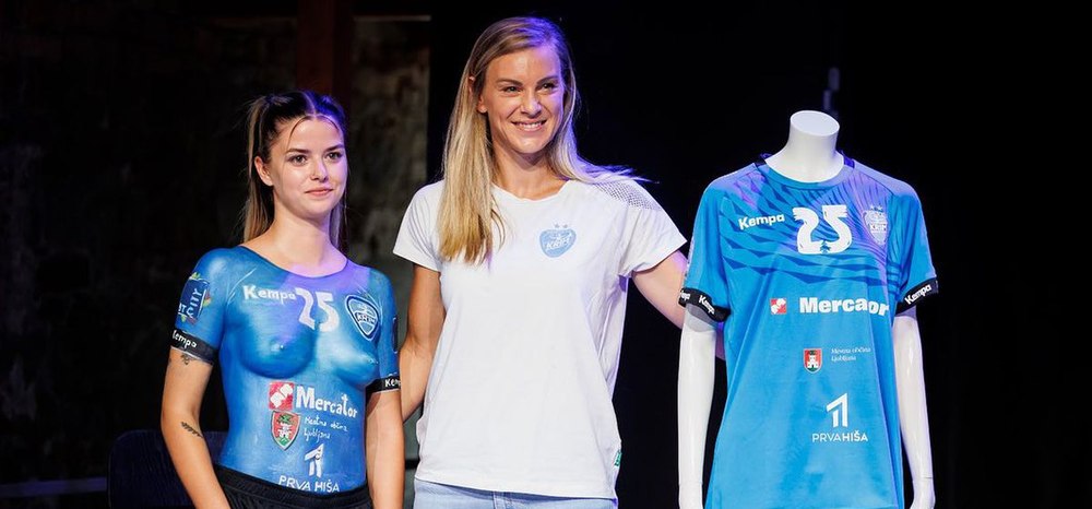 La bustul gol! Krim Ljubljana, prezentare inedită a noului echipament GALERIE FOTO