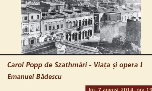 Conferinţele de la Palatul Suţu: Carol Popp de Szathmári   Viaţa şi opera I jpeg