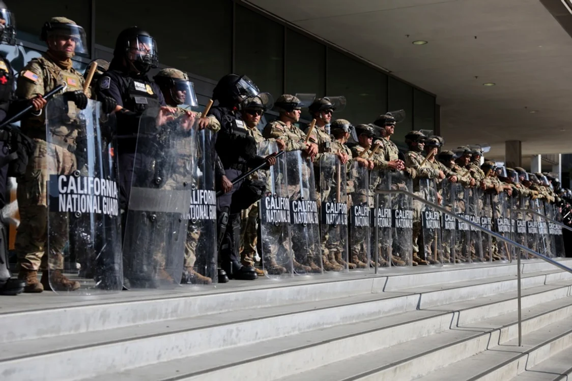 Garda Națională-proteste Los Angeles FOTO EPA-EFE