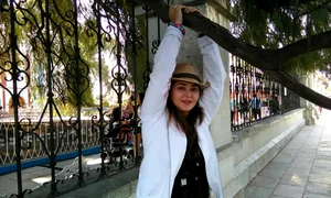 Ştefania s a născut în Buzău şi a plecat în Grecia de la 19 ani  Acum este ghid autorizat jpeg