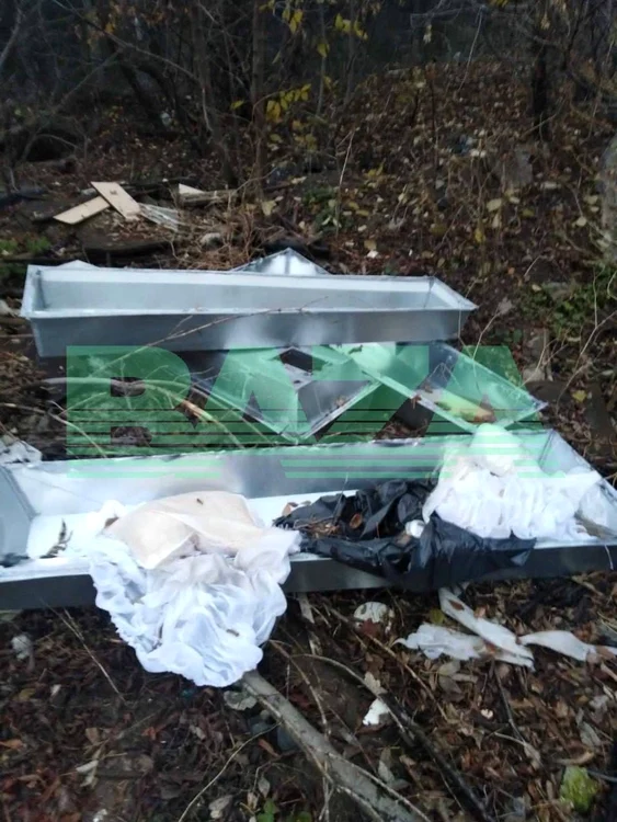 Cadavrele rușilor, aruncate la gunoi în Belgorod FOTO: Twitter NEXTA TV