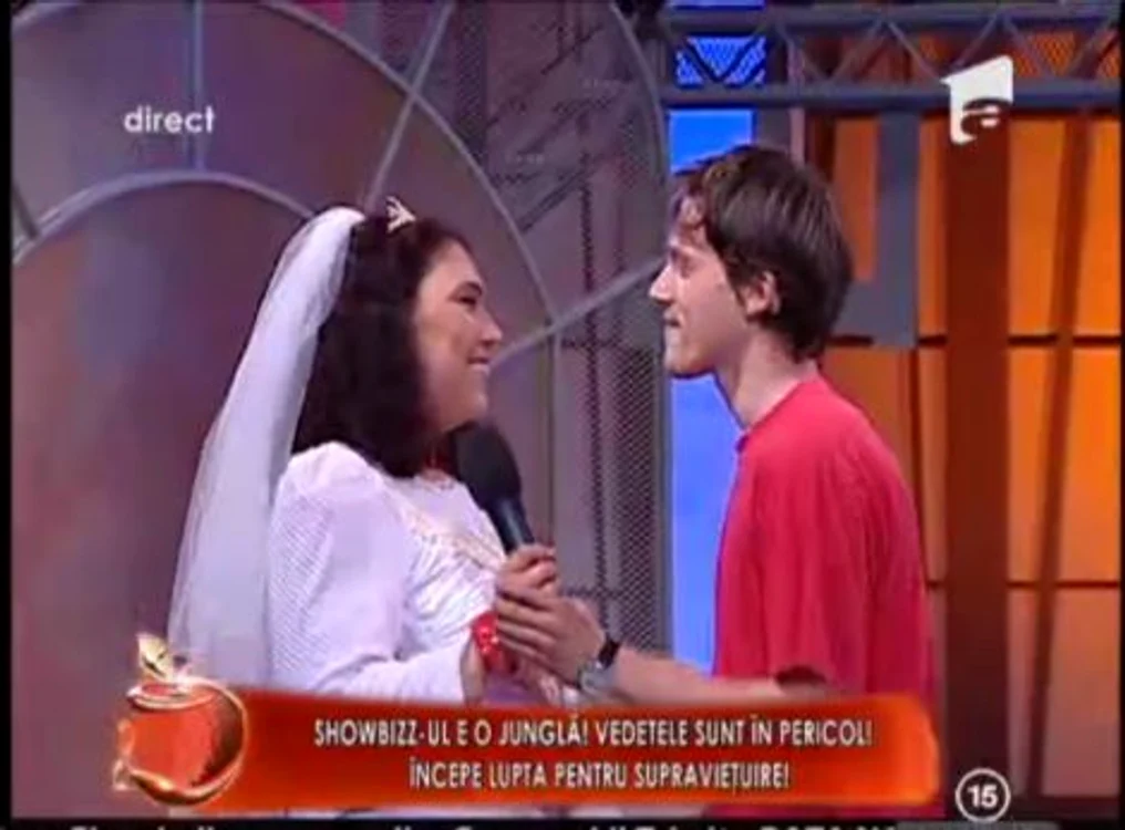 Ioana Tufar s-a îmbrăcat în rochie de mireasă