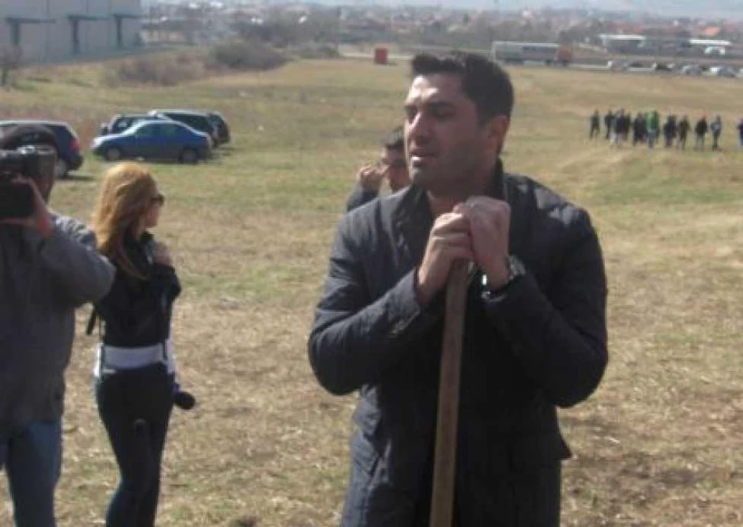 Sportivii de la U Cluj au plantat copaci