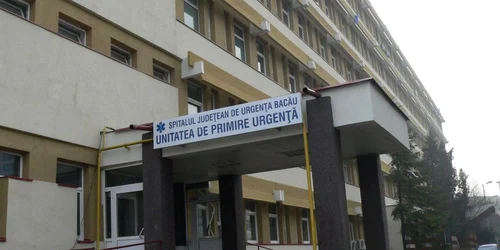 Spitalul Județean din Bacău.