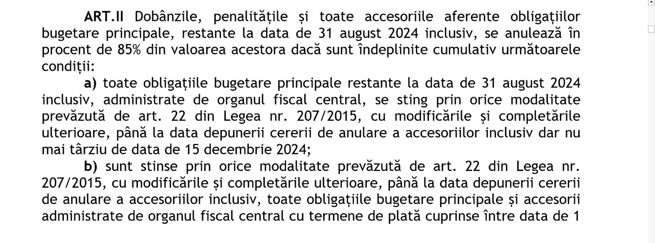 Documentul este în pregătire la Ministerul de Finanțe 