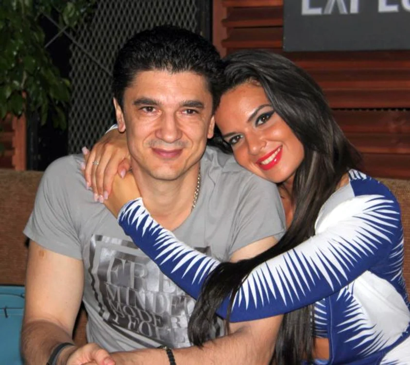 
    Luis Lazarus alături de iubita sa, Goddess Andreea. (Foto: Arhiva personală)  