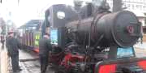 Mocăniţa este una din atracţiile turistice din oraşul Gura Humorului