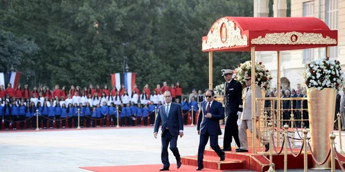 Francois Hollande in Egipt
