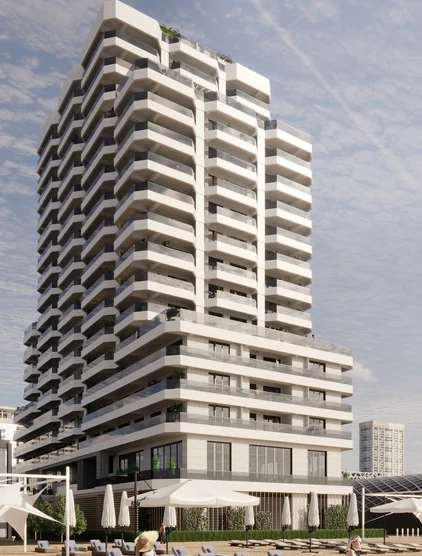 Blocul vedetelor din Mamaia Nord sursa foto Alpha Builders