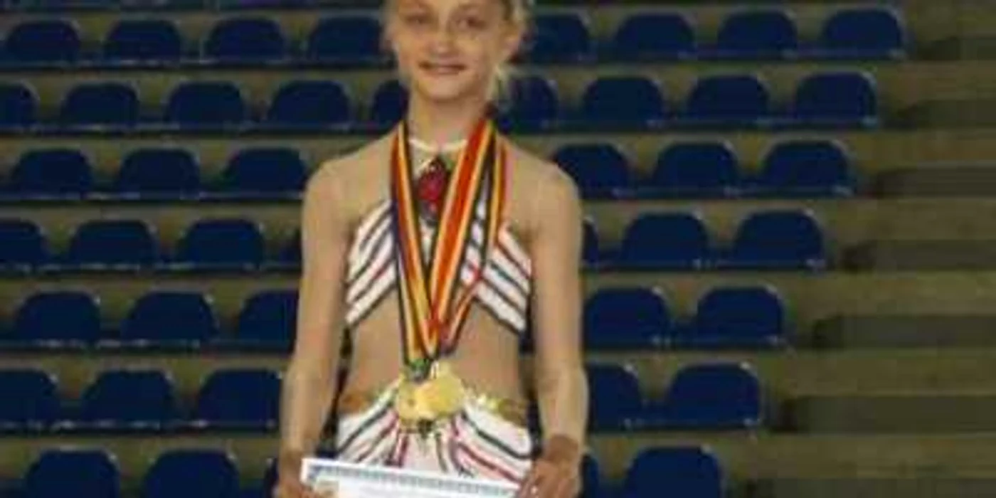 Iaşi: Diana Pavel: Mica gimnastă cu stea în frunte