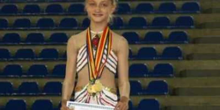 Iaşi: Diana Pavel: Mica gimnastă cu stea în frunte