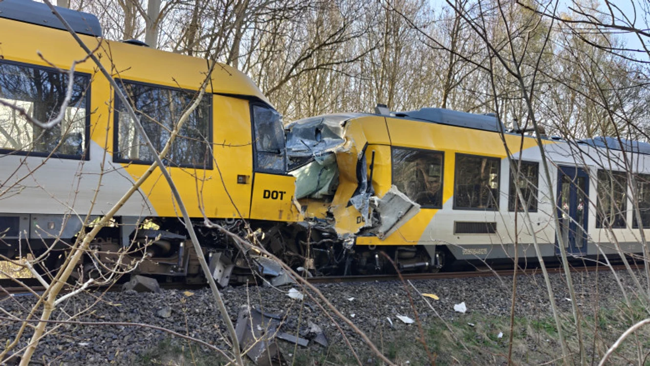 Accident feroviar în Danemarca / foto: Profimedia