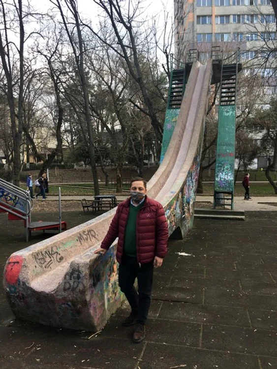 Toboganul din 1964 este în Parcul Floreasca