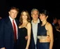 Donald Trump cu soţia sa, Melania, Jeffrey Epstein şi partenera acestuia, Ghislaine Maxwell. FOTO Getty Images