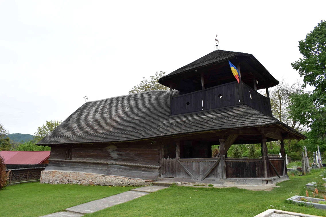 Biserica de lemn „Înălţarea Domnului” – Jupânești Foto: INP jpg