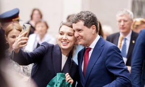 Nicușor Dan în Austria FOTO PRESIDENCY.RO 