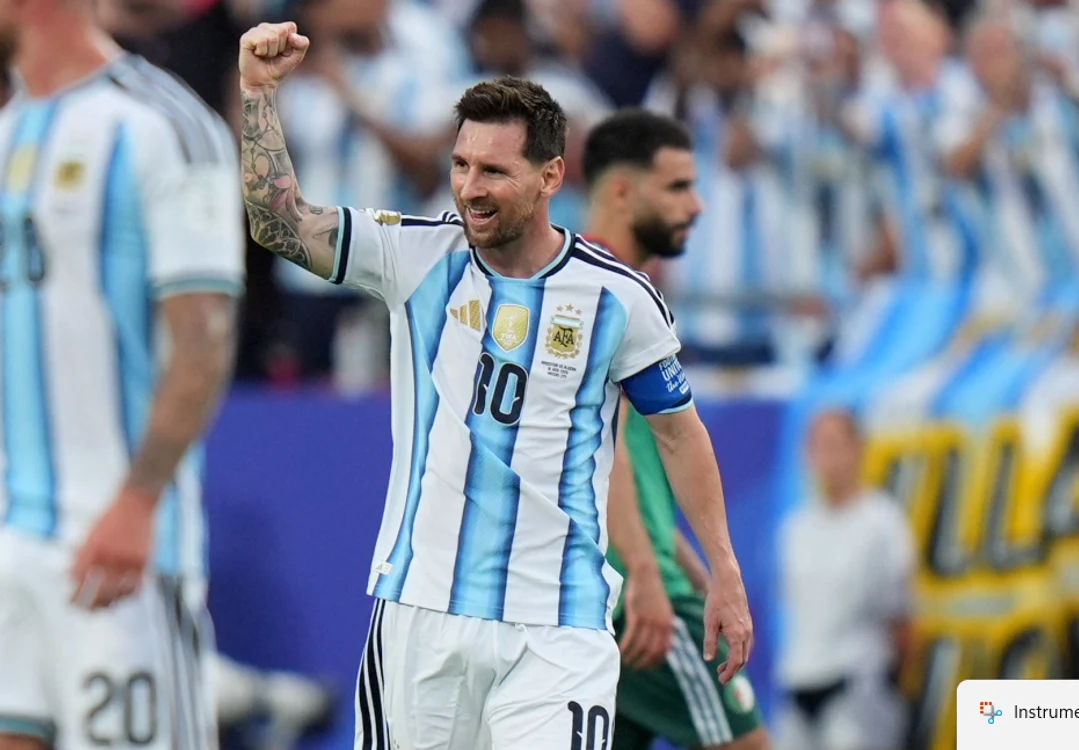Messi a marcat în hattrick pentru Argentina  Foto/Sportpictures