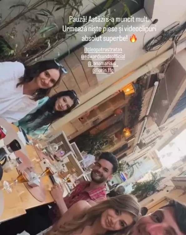 Codruța a plecat în Spania alături de colegi de breaslă / FOTO: Instagram
