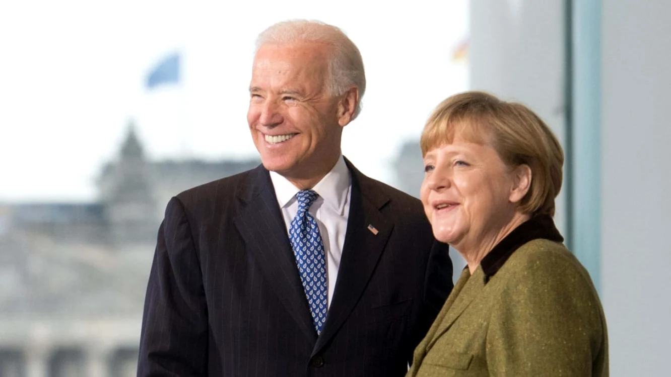 merkel biden