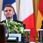 Emmanuel Macron si Trump FOTO AFP