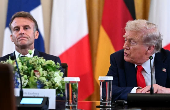 Emmanuel Macron si Trump FOTO AFP