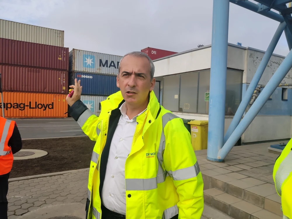 Cosmin Cârstea, CEO DP World România FOTO Călin Gavrilaș