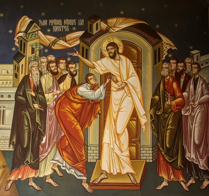 În Duminca Luminată, credincioşii depun ofrande pe morminte și bocesc morţiifoto: sfnectariecoslada.ro