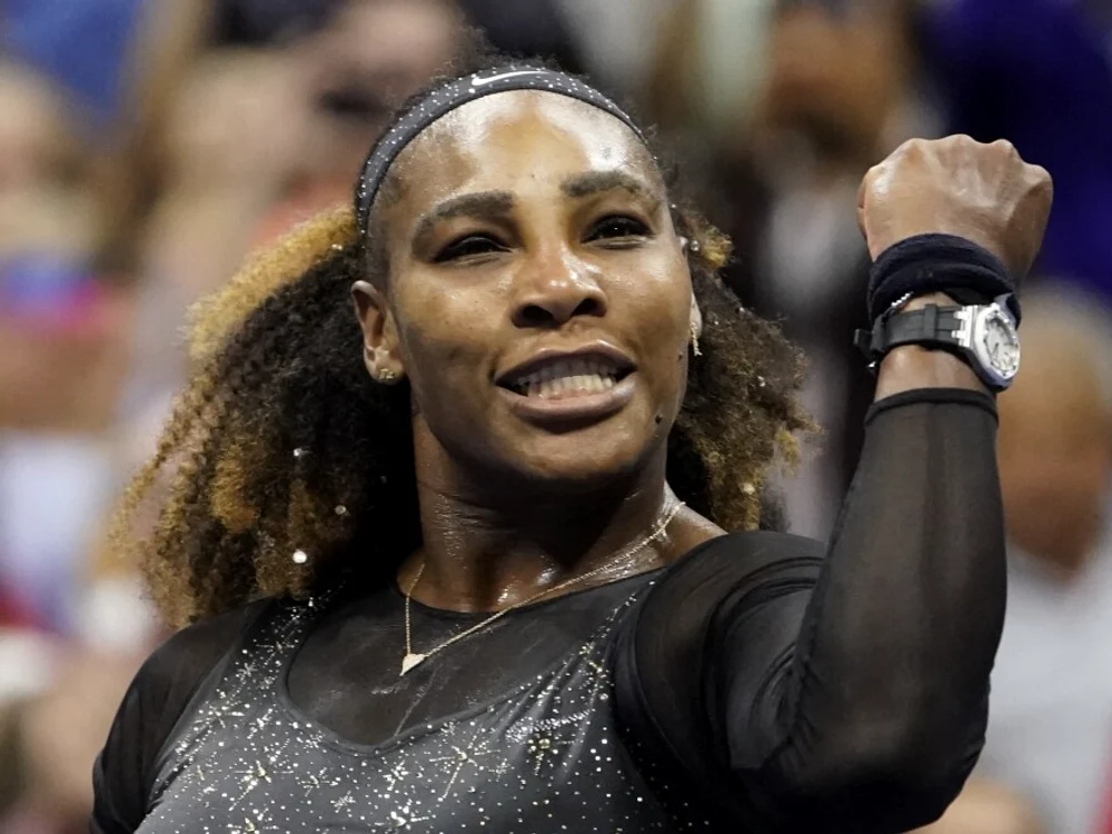 Serena Williams a fost capabilă să treacă de a doua jucătoare a lumii. FOTO: Twitter