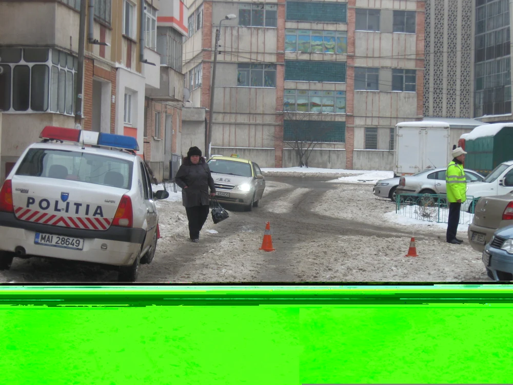 Vecinii spun ca şoferul nici măcar nu s-a interesat de victimă