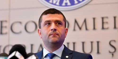 Ministrul Economiei, Radu Miruță FOTO Mediafax