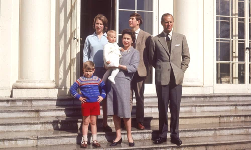 Regina Elisabeta Philip Andrew Charles Edward și Anne profimedia 0118978125 jpg