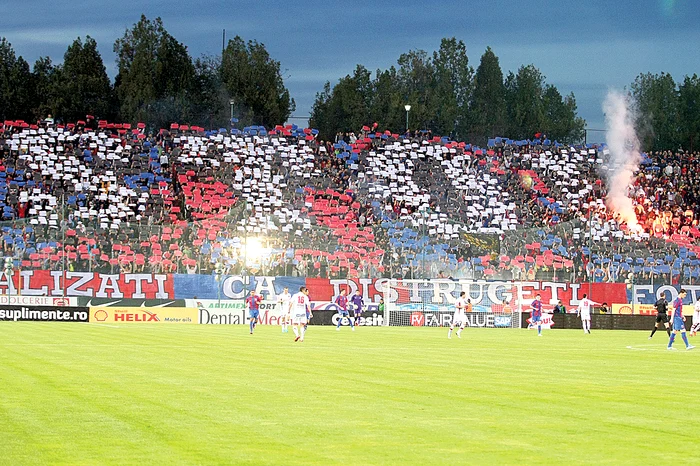 Suporterii au abandonat Steaua