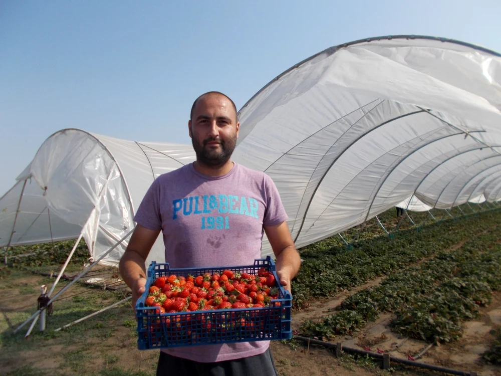 Ionel Tonea, un tânăr întreprinzător FOTO Ionela Stănilă