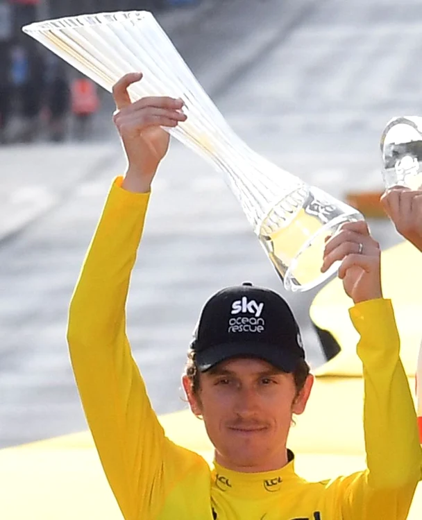 Acest trofeu i-a fost furat campionului Turului Frantei la ciclism, Geraint Thomas