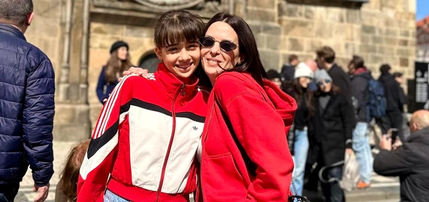 Livia Graur și fiica ei, Renata foto:arhivă personală 