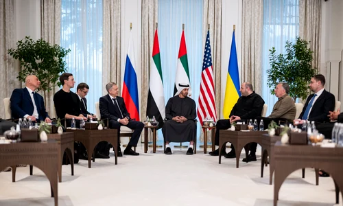 Negocieri de pace SUA Rusia  Ucraina  Abu Dhabi FOTO EPA EFE jpg