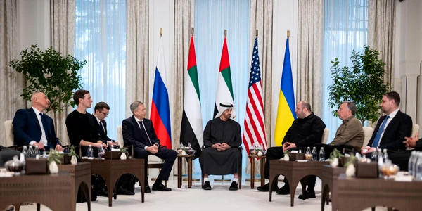 Negocieri de pace SUA Rusia  Ucraina  Abu Dhabi FOTO EPA EFE jpg