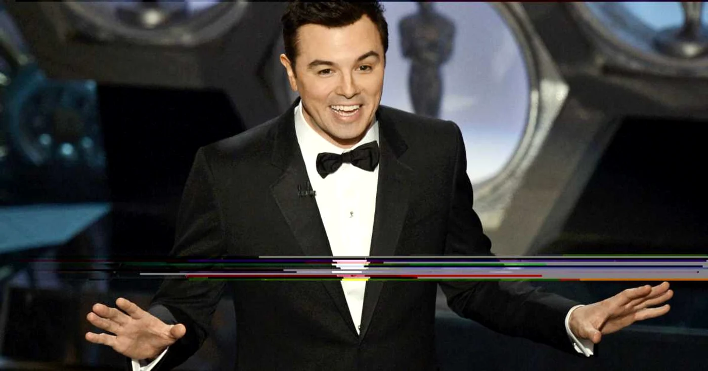 Desi unii critici au spus că s-a descurcat foarte bine, după eveniment MacFarlane a fost atacat pentru glumele sale acide FOTO GettyImages/Gulliver