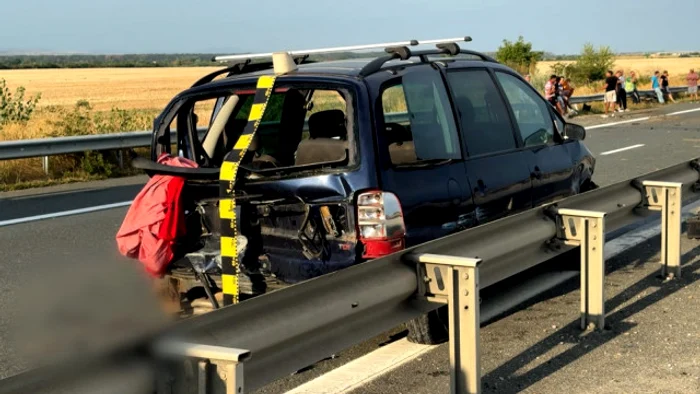 Accident grav cu 7 răniţi pe Autostrada Bucureşti-Ploieşti.