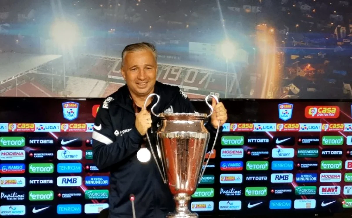 Dan Petrescu susţine că la Cluj se simte ca acasă. FOTO: Adevărul