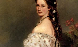 Empress Elisabeth of Austria in dancing dress, 1865, Franz Xaver Winterhalter jpg