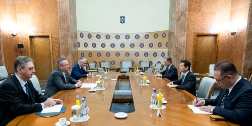 Nicolae Ciuca si ambasadorul Japoniei FOTO Guvernul Romaniei