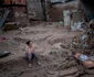 Alunecări de teren și inundații din cauza ploilor abundente în Tejerias, Aragua, Venezuela. FOTO EPA-EFE