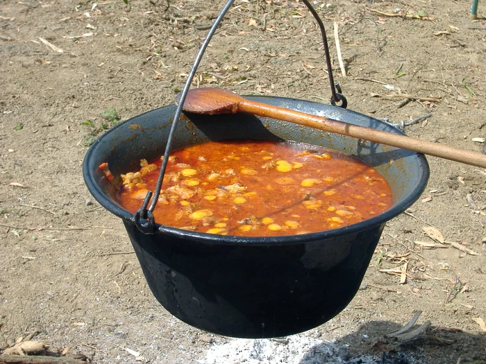 Gulaș tradițional la ceaun FOTO wikipedia