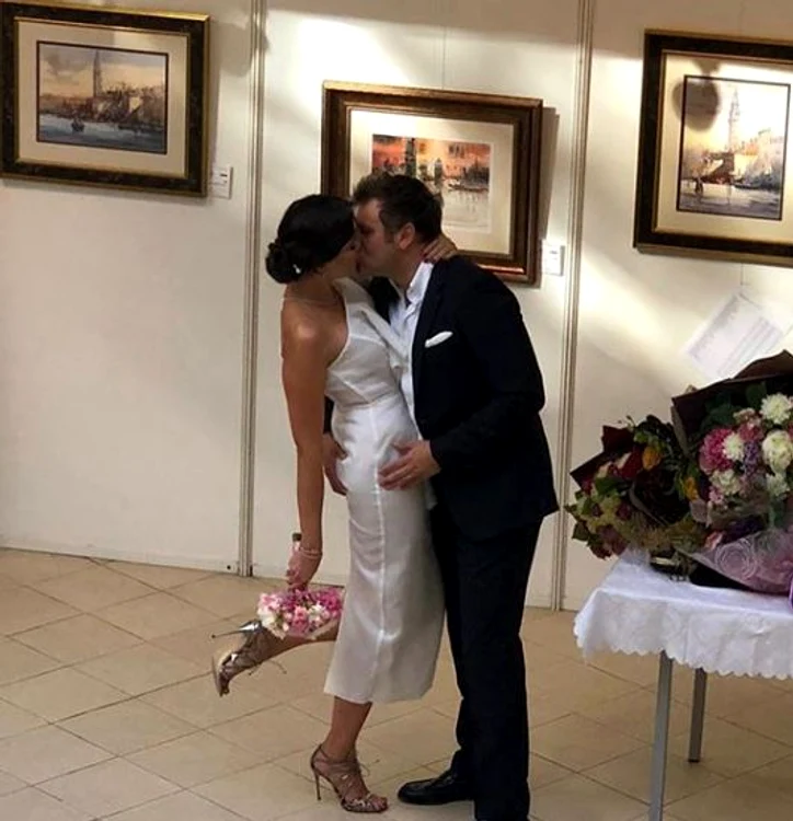 Alina Pușcaș s-a cununat civil cu Mihai Stoenescu