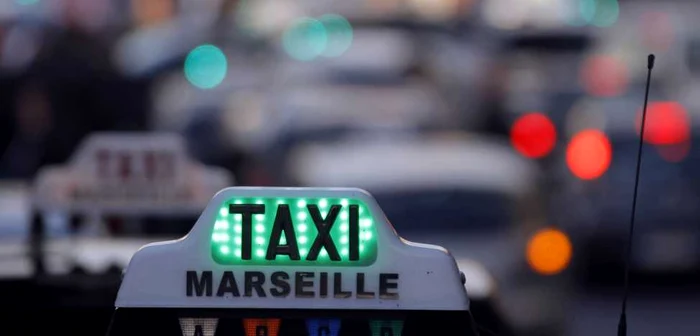 În Franţa activează în jur de 55.000 de taxiuri                                         Foto: Reuters