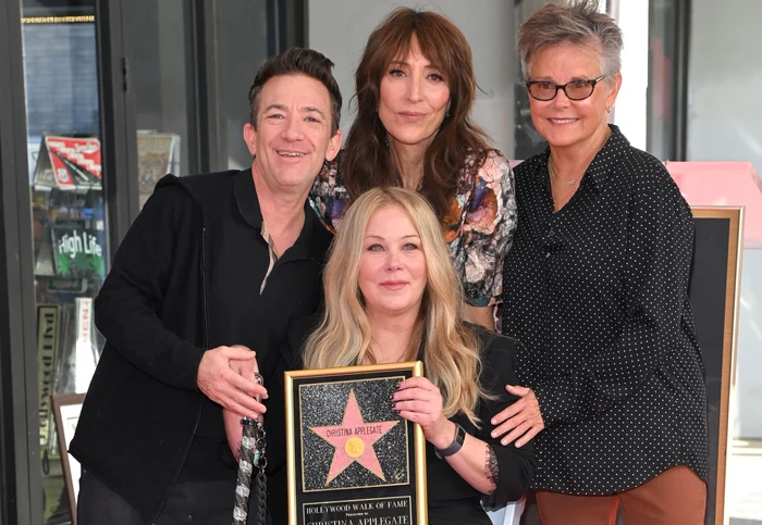 Christina Applegate, alături de Katey Sagal, David Faustino și Amanda Bearse (Foto: Profimedia)